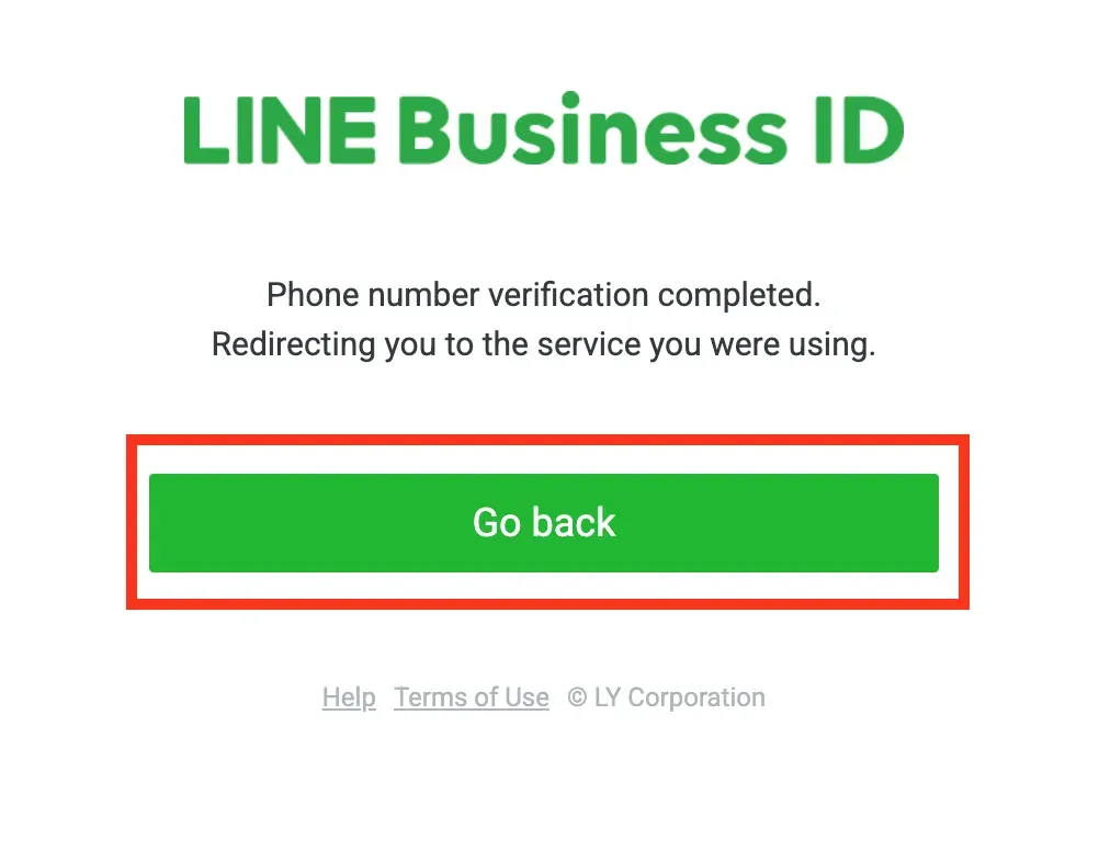 Line Massaging API step 10