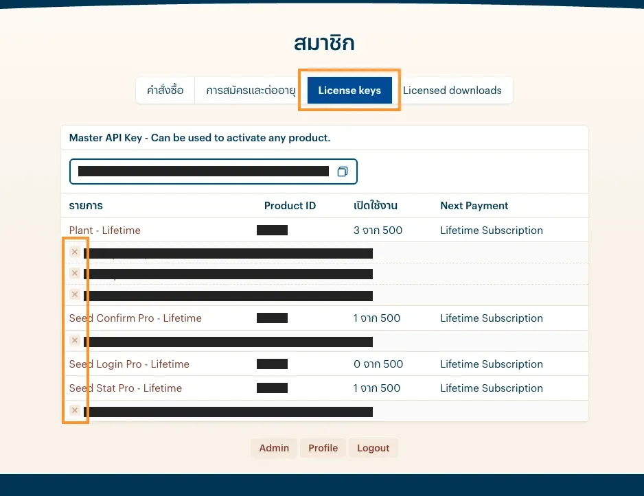 Change Url License 2