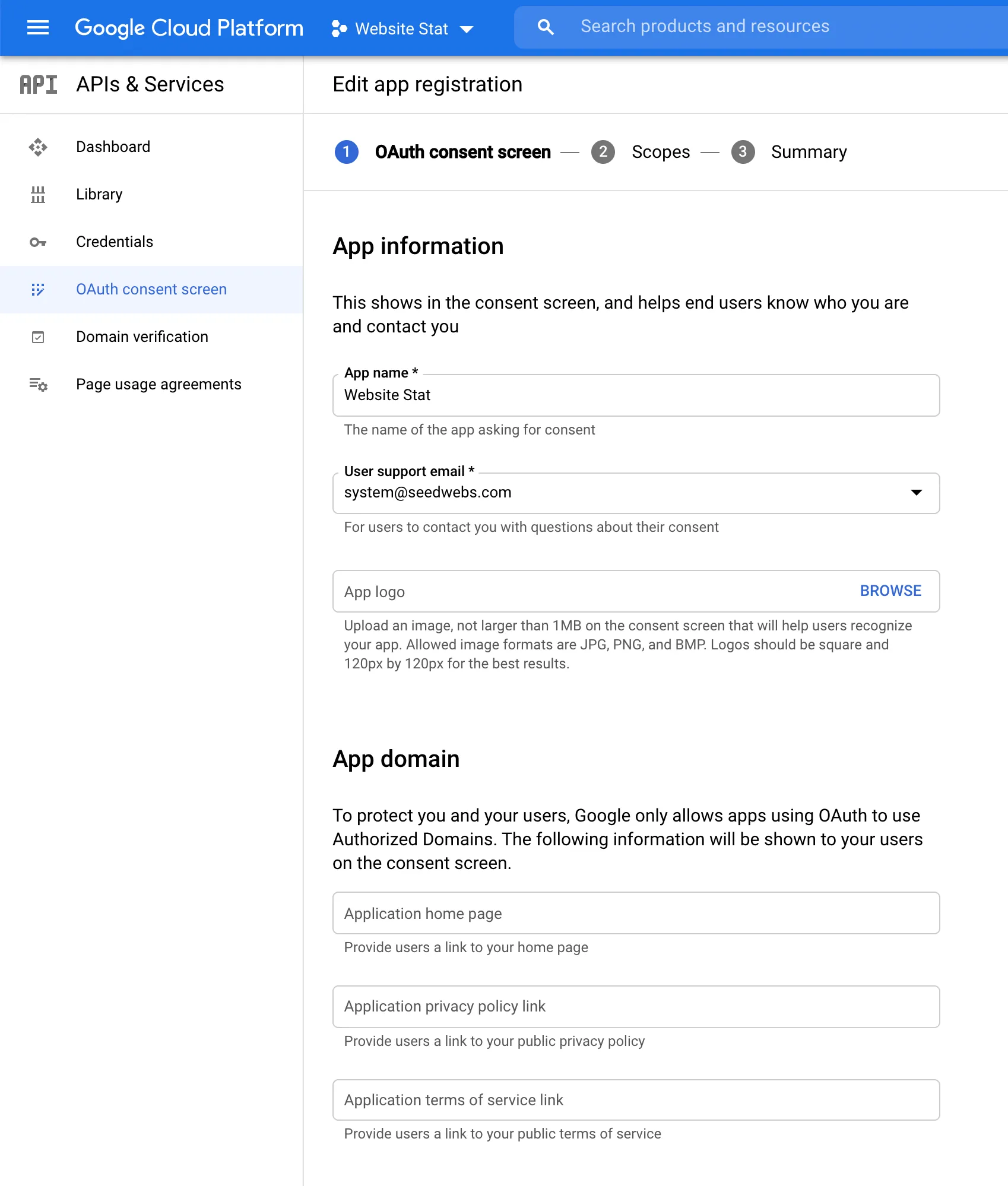 google-api-app